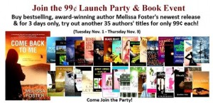 Come Back To Me Launch Party!